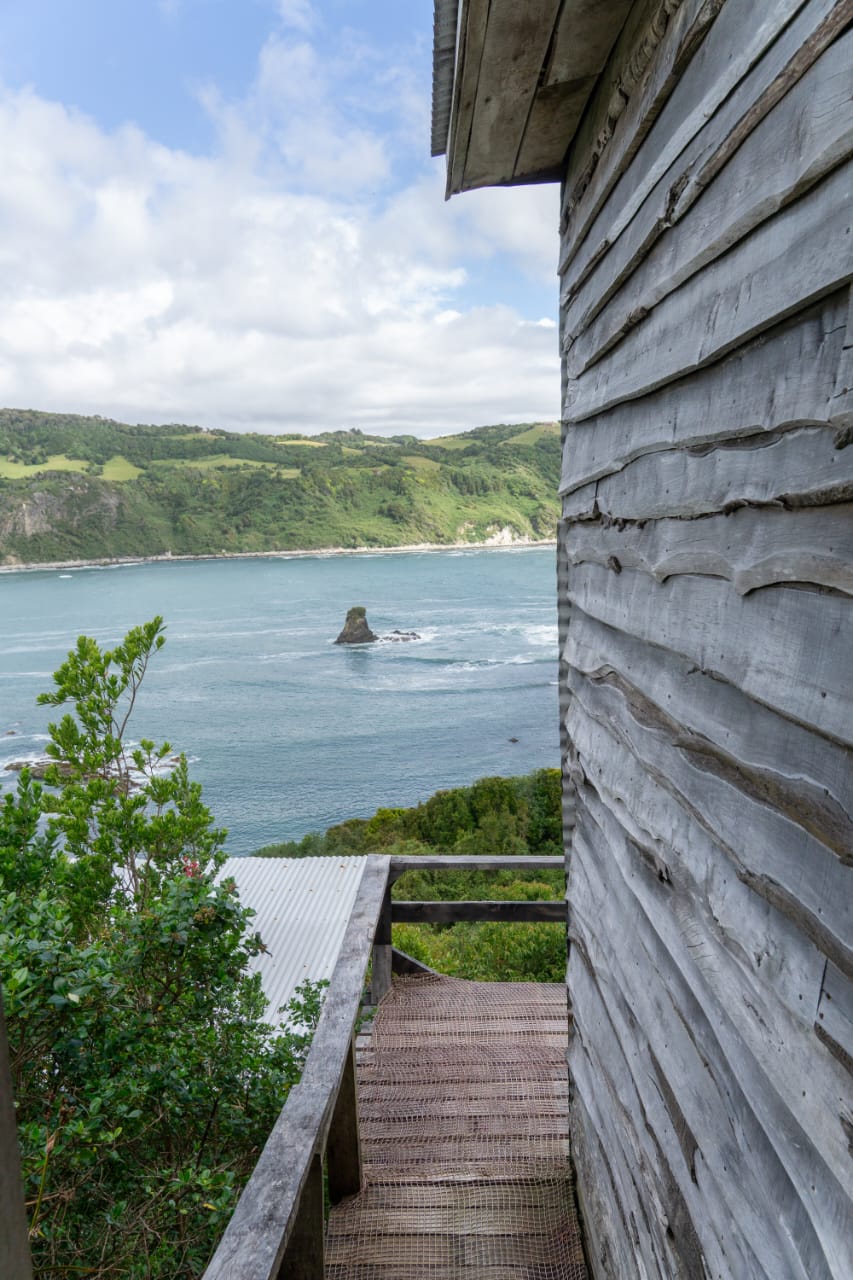 Vistas de las cabañas