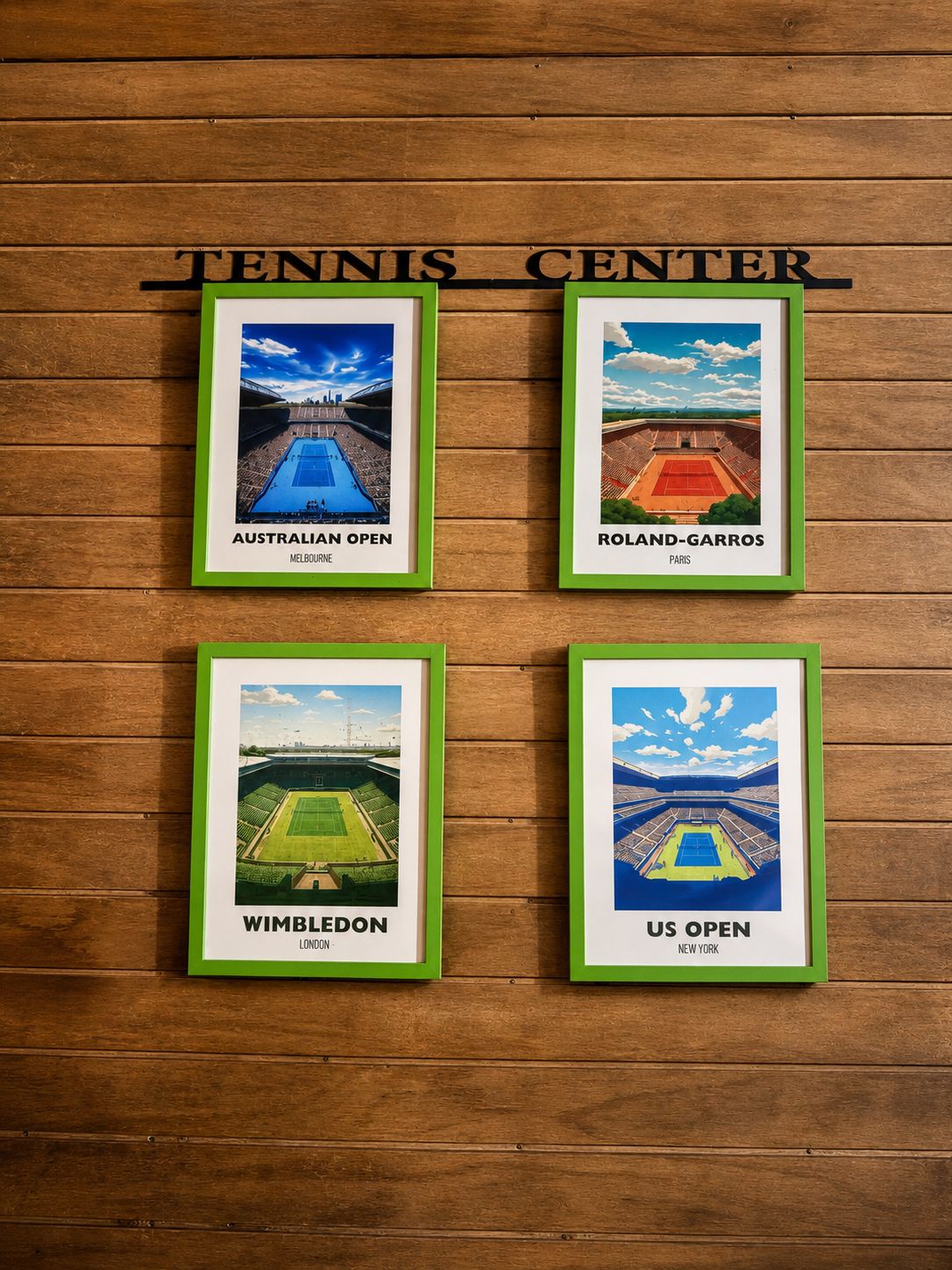 Muro Tennis Center con los cuatro Grand Slam